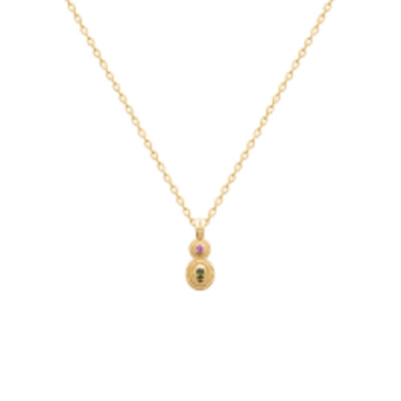 Coque de Nacre Pendentif plaqué or 2776905