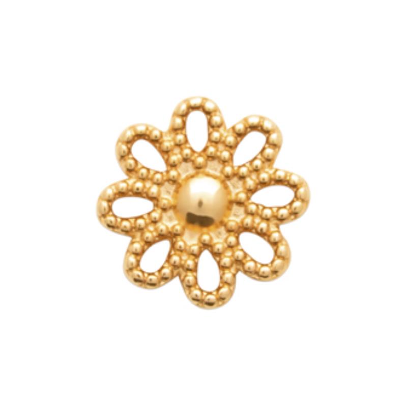 Coque de Nacre Piercing plaqué or 23067200
