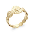 Coque de Nacre Bague plaqué or 2298600