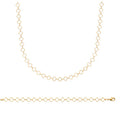 Coque de Nacre Collier plaqué or 291011
