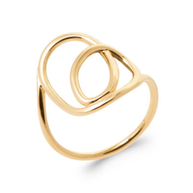Coque de Nacre Bague plaqué or 2977800