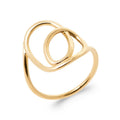 Coque de Nacre Bague plaqué or 2977800