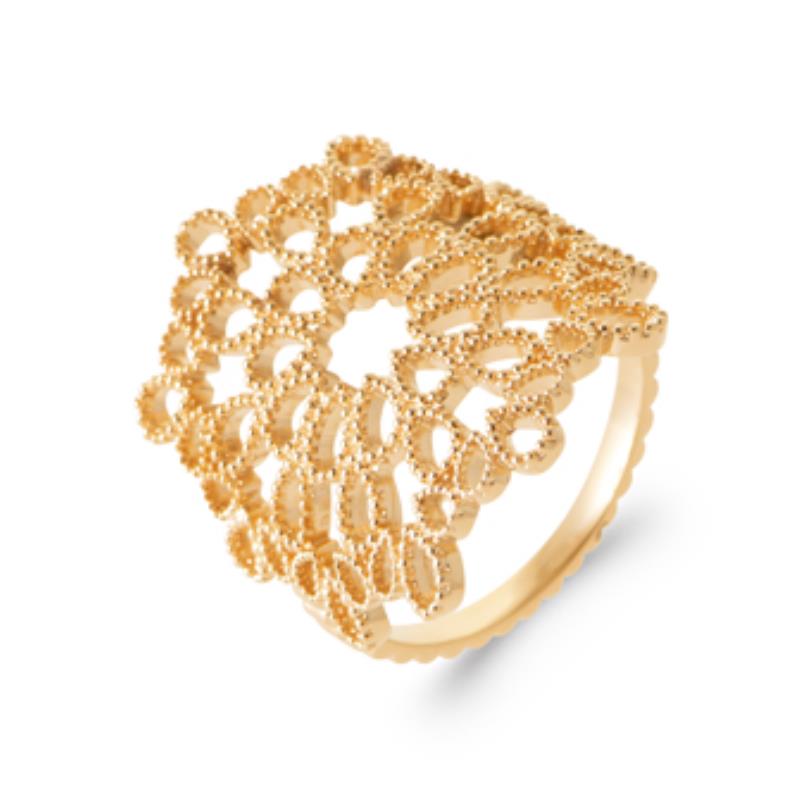 Coque de Nacre Bague plaqué or 2977400