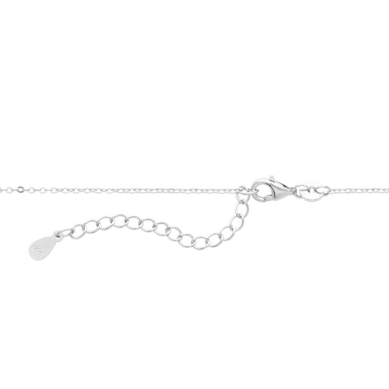 Coque de Nacre Collier argent 874323