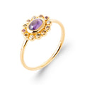 Coque de Nacre Bague plaqué or 20018470