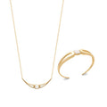 Coque de Nacre Collier plaqué or 973357
