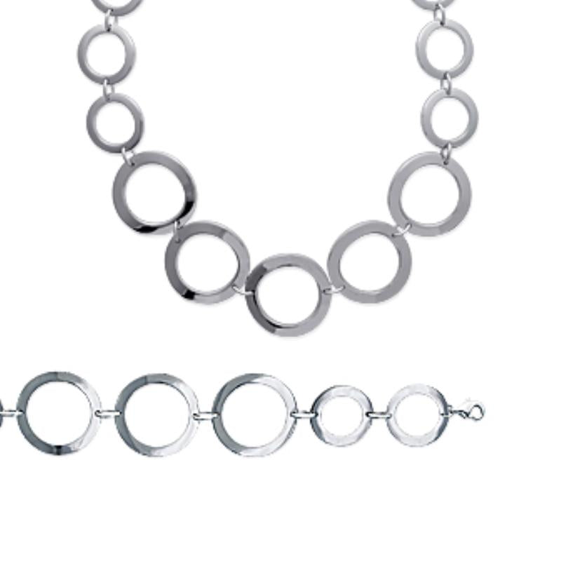 Coque de Nacre Collier acier 190938