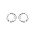 Coque de Nacre Puces d'oreilles argent 73070600