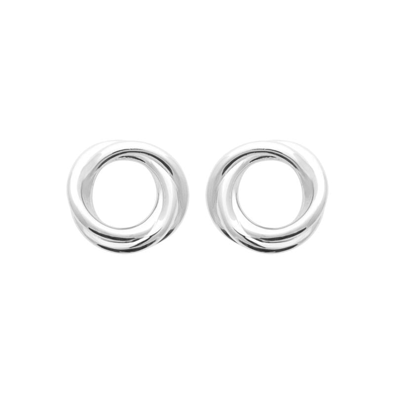 Coque de Nacre Puces d'oreilles argent 73070600