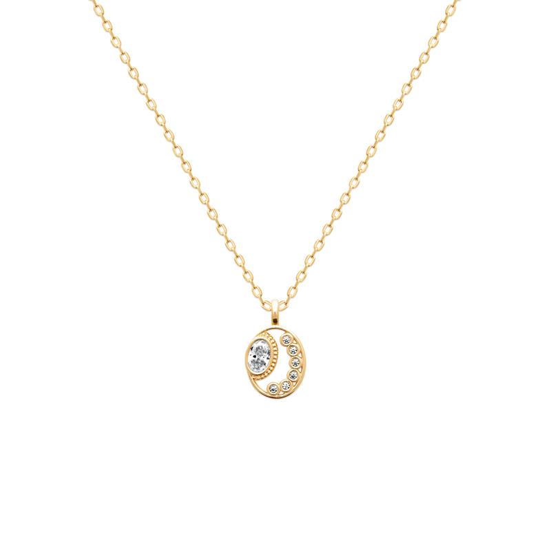 Coque de Nacre Pendentif plaqué or 2788410