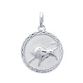 Coque de Nacre Pendentif zodiaque argent 14821104