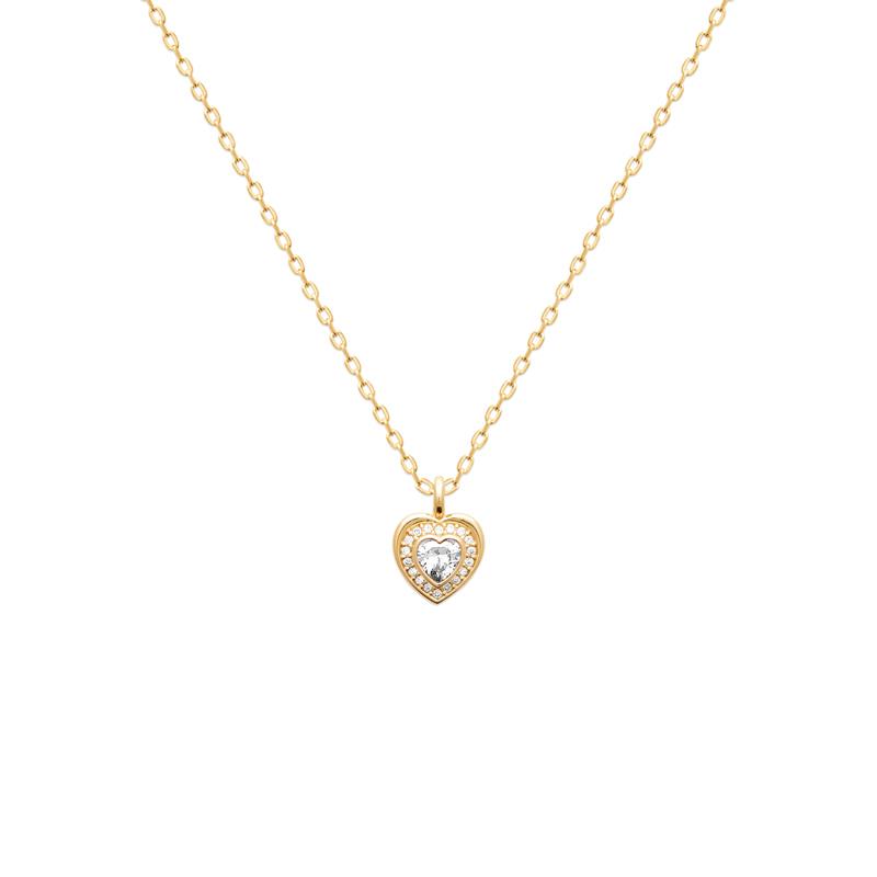 Coque de Nacre Pendentif plaqué or 2786010