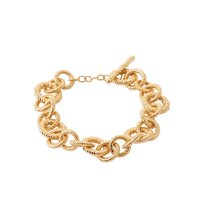 Coque de Nacre Bracelet plaqué or 922111