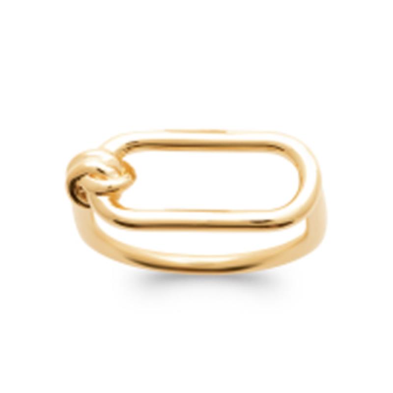 Coque de Nacre Bague plaqué or 2970300