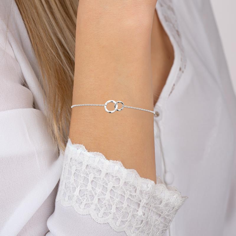 Coque de Nacre Chaîne argent 722243