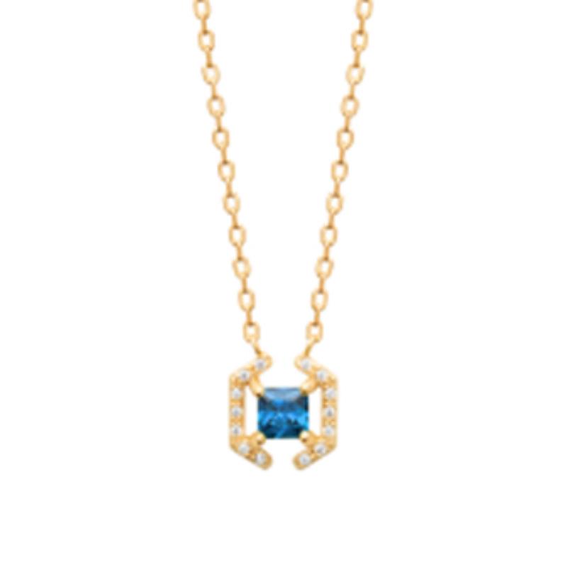 Coque de Nacre Collier plaqué or 973814