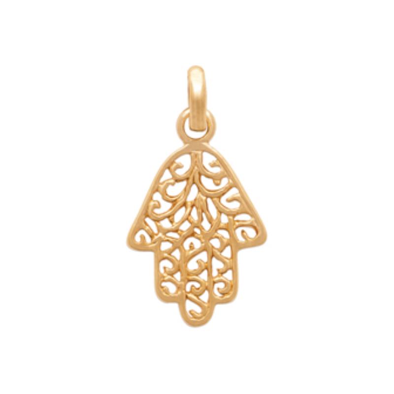 Coque de Nacre Pendentif plaqué or 218472