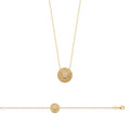 Coque de Nacre Collier plaqué or 973273