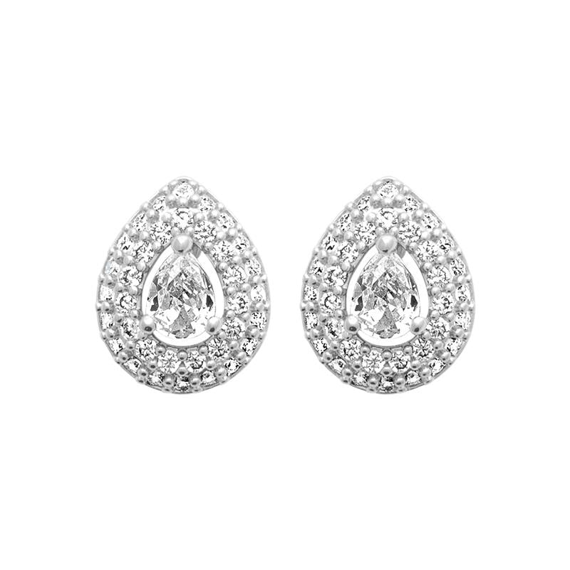 Coque de Nacre Puces d'oreilles argent 13091910