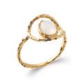 Coque de Nacre Bague plaqué or 2284710