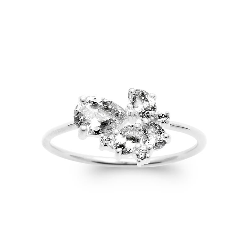 Coque de Nacre Bague argent 10017410