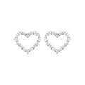 Coque de Nacre Puces d'oreilles argent 13061510