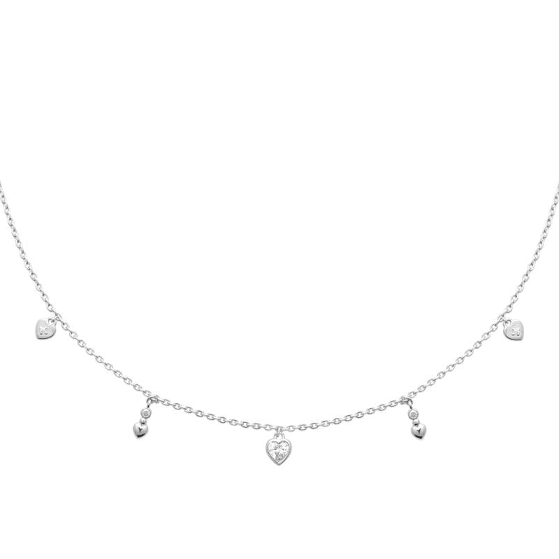 Coque de Nacre Collier argent 874318