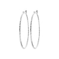 Coque de Nacre Créoles argent 7614940