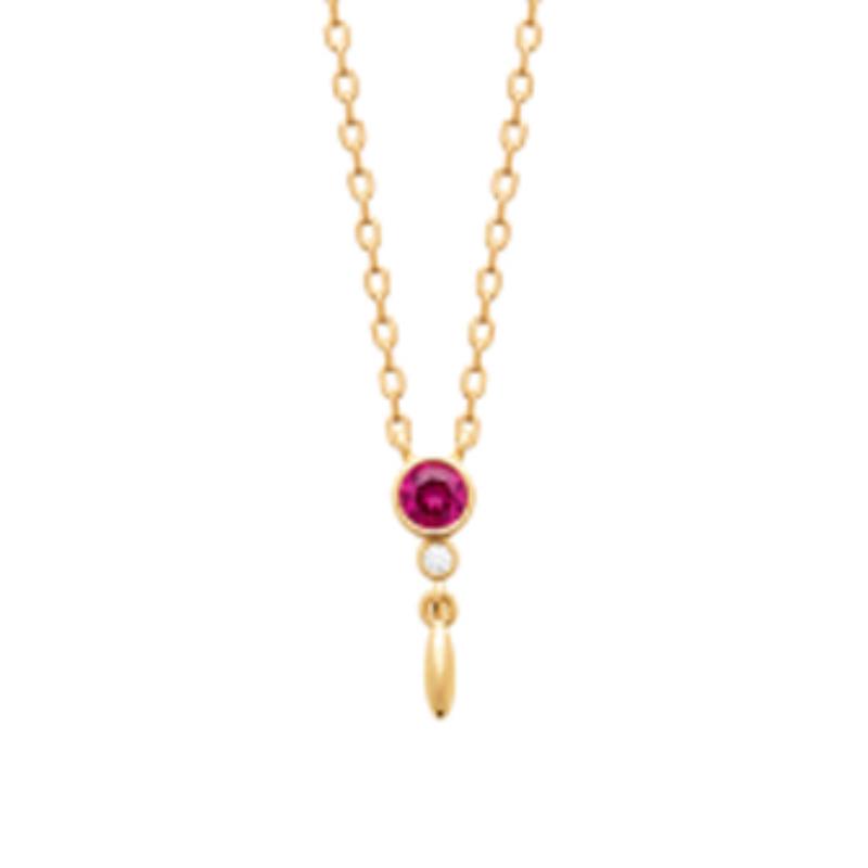 Coque de Nacre Collier plaqué or 973897