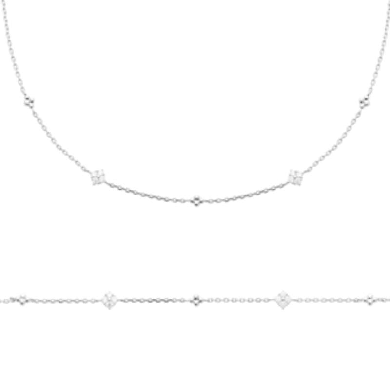 Coque de Nacre Chaîne argent 874097