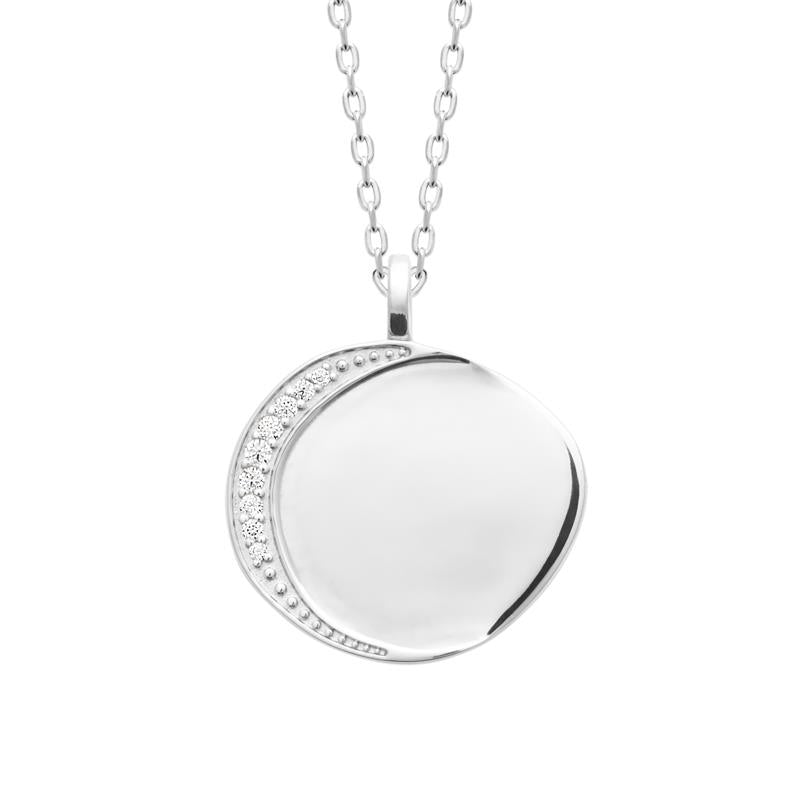 Coque de Nacre Collier argent 874240