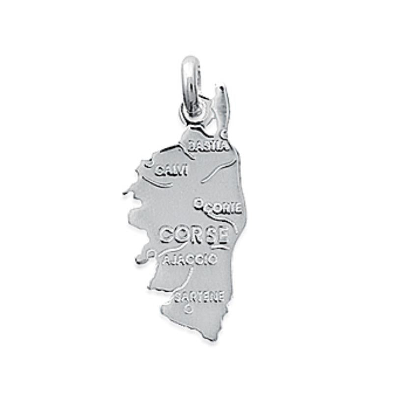 Coque de Nacre Pendentif carte argent 1858600