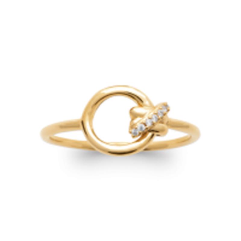 Coque de Nacre Bague plaqué or 2965210