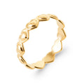 Coque de Nacre Bague plaqué or 2990900