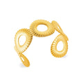 Coque de Nacre Bracelet jonc acier doré 312322