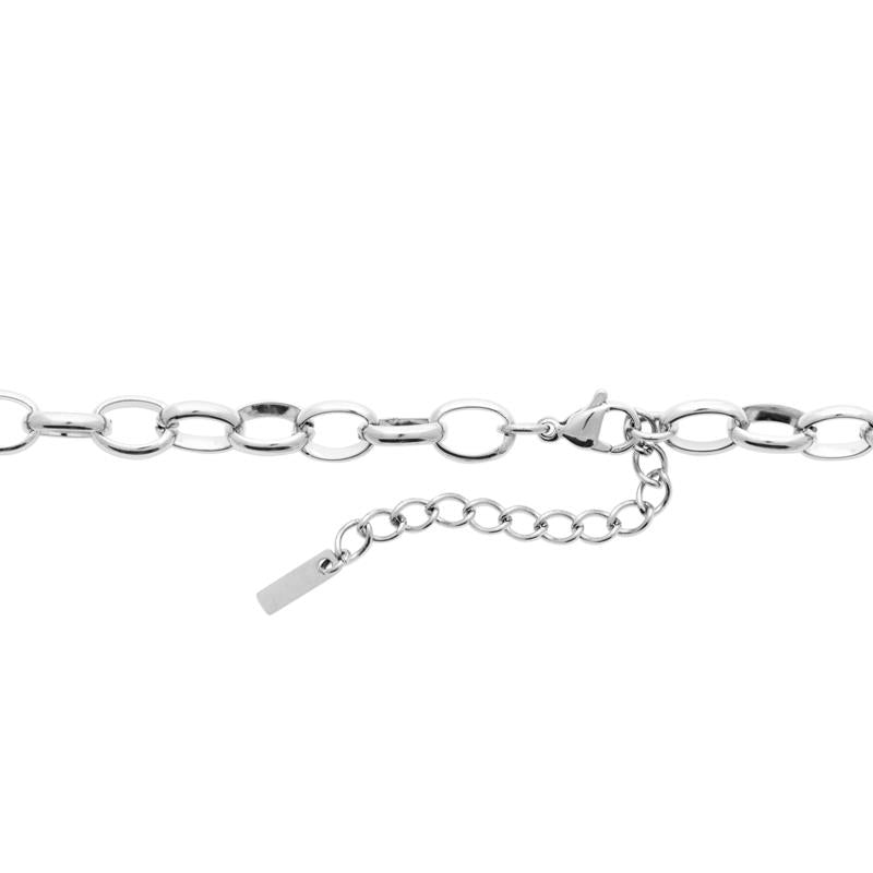 Coque de Nacre Collier acier 312320