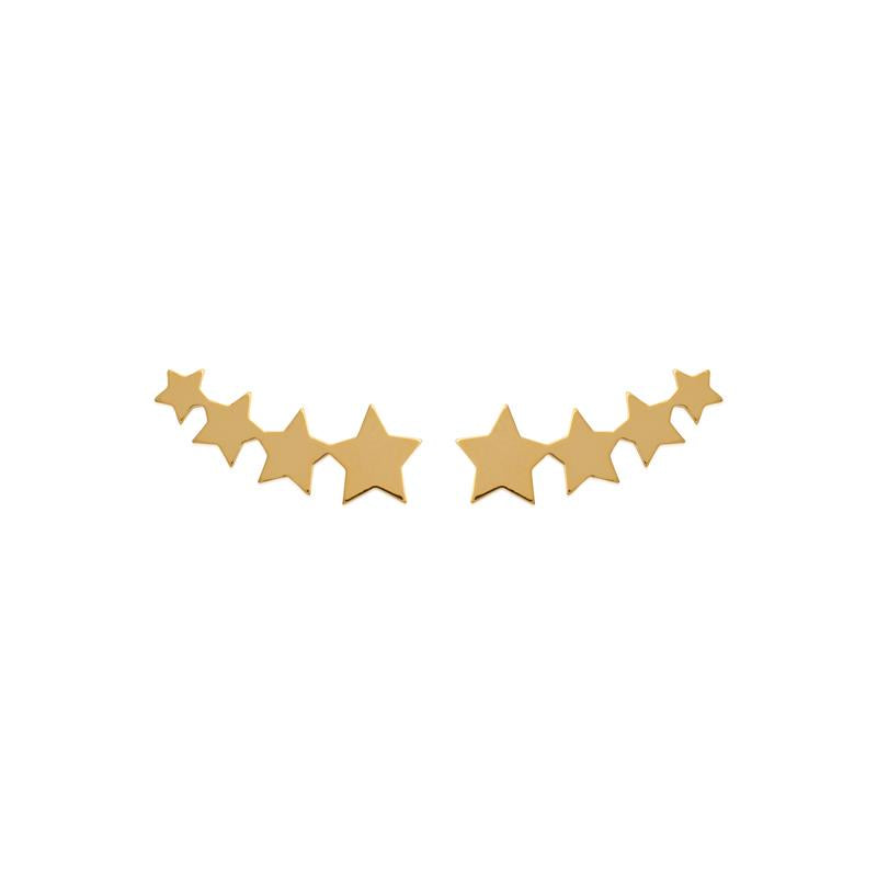 Coque de Nacre Boucles d'oreilles plaqué or 2522200
