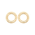 Coque de Nacre Puces d'oreilles plaqué or 2574700