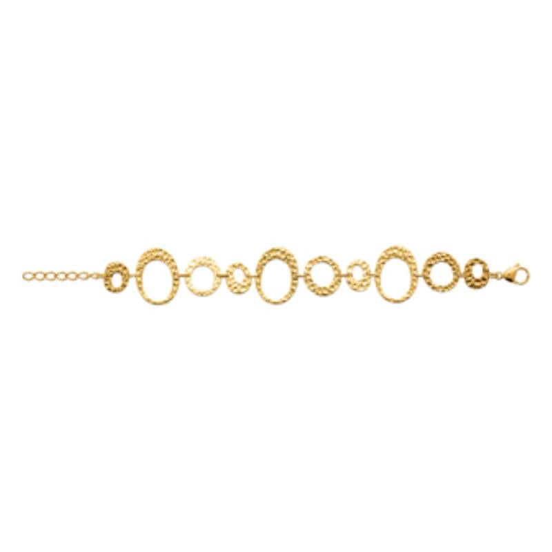 Coque de Nacre Bracelet acier doré 312239