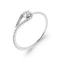 Coque de Nacre Bague solitaire argent 1959110