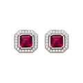 Coque de Nacre Puces d'oreilles argent 13006620
