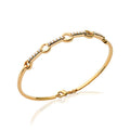 Coque de Nacre Bracelet jonc plaqué or 970970
