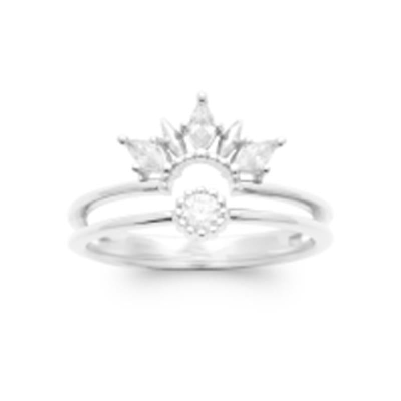 Coque de Nacre Bague argent 1975310