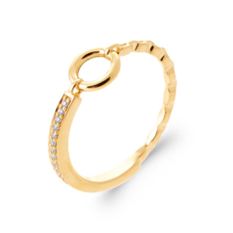 Coque de Nacre Bague plaqué or 2965110