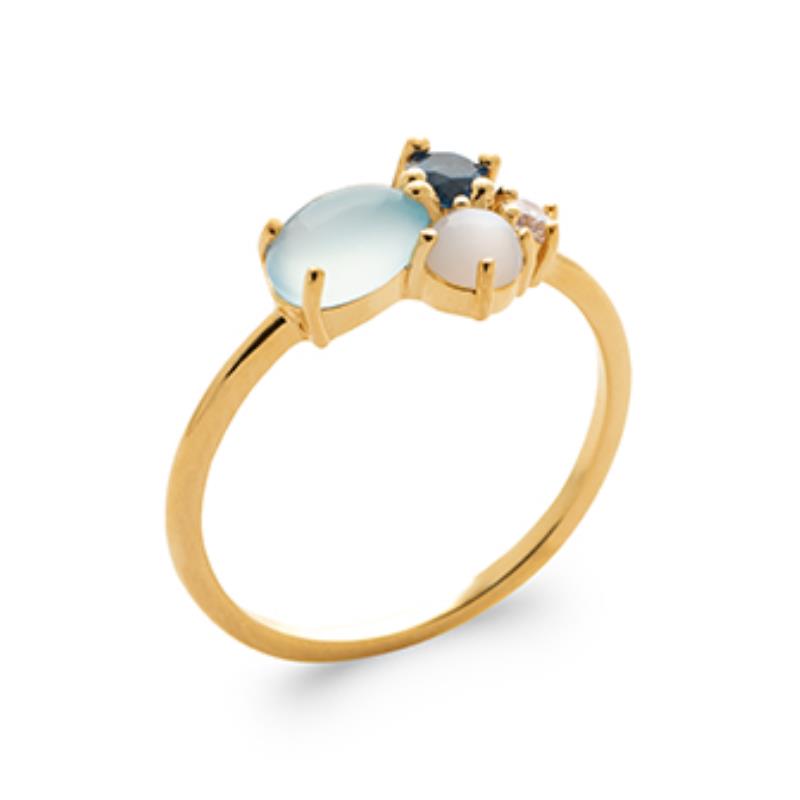 Coque de Nacre Bague plaqué or 2914760