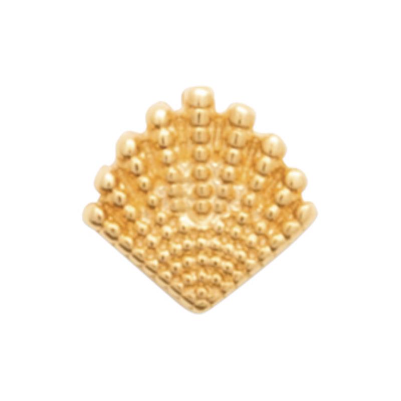 Coque de Nacre Piercing plaqué or 23068600