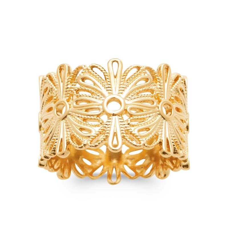 Coque de Nacre Bague plaqué or 2984400