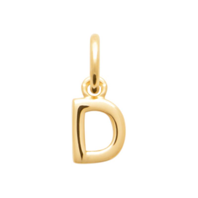 Coque de Nacre Pendentif initiale plaqué or 2775604
