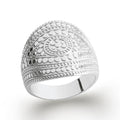 Coque de Nacre Bague argent 7274700
