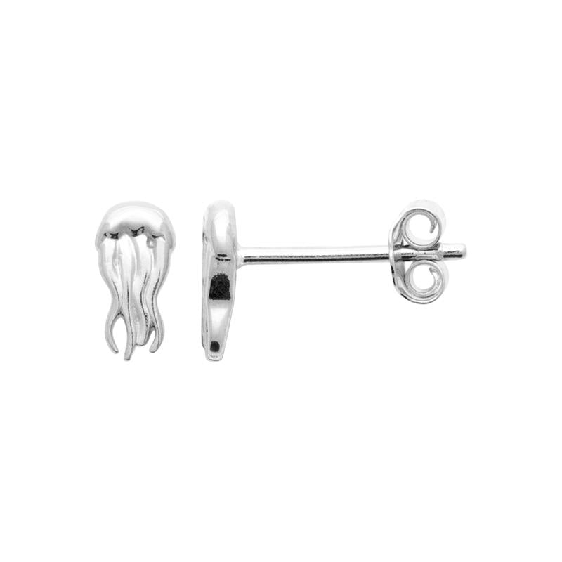 Coque de Nacre Puces d'oreilles argent 73087300